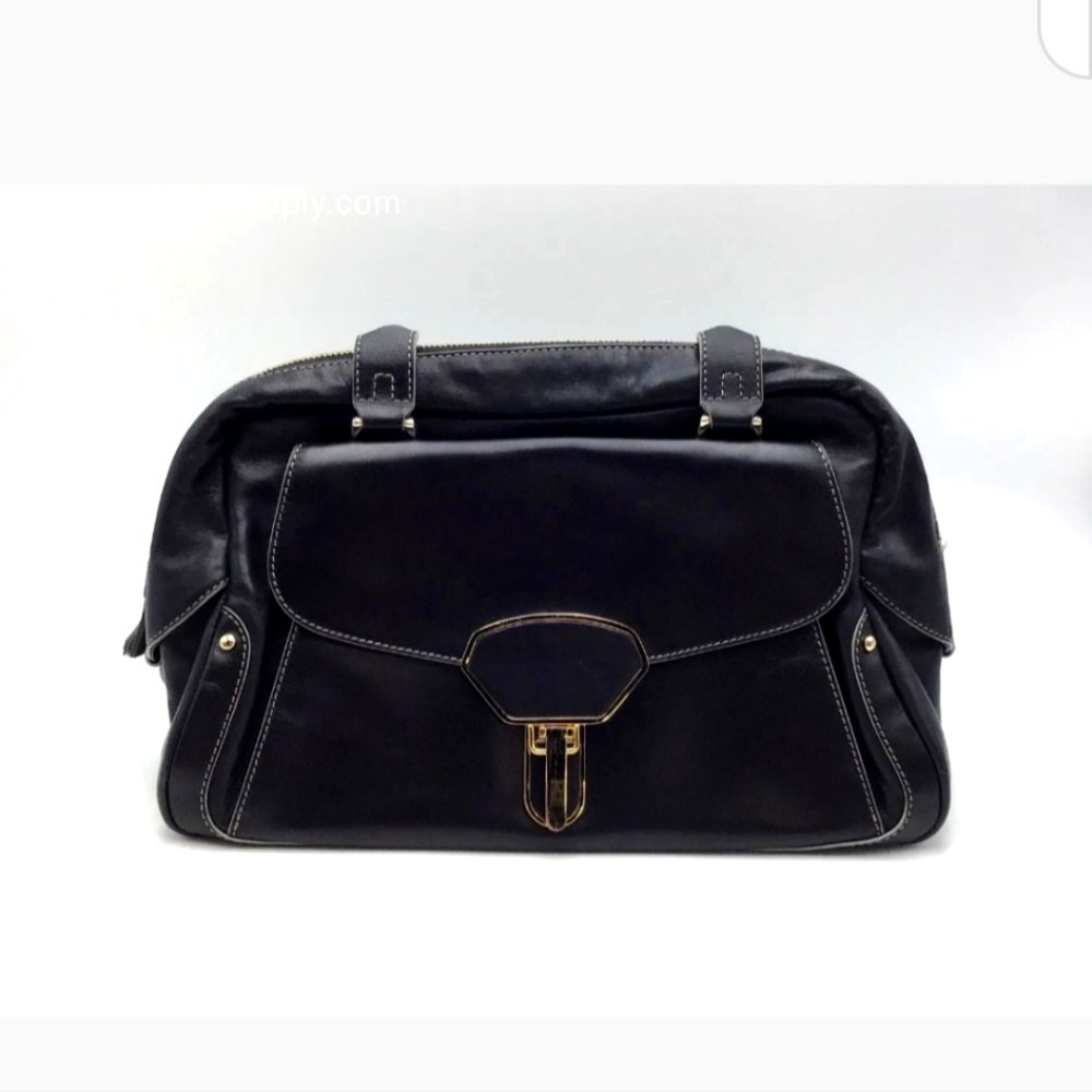 Cole Haan zip satchel purse